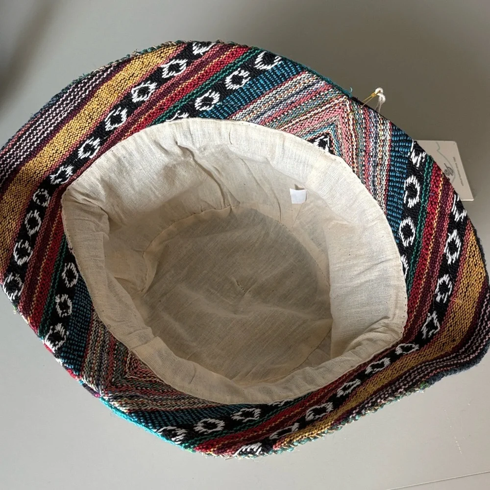 Ark Fair Trade Hemp Bucket Hat Lined NEW - Picture 4 of 7